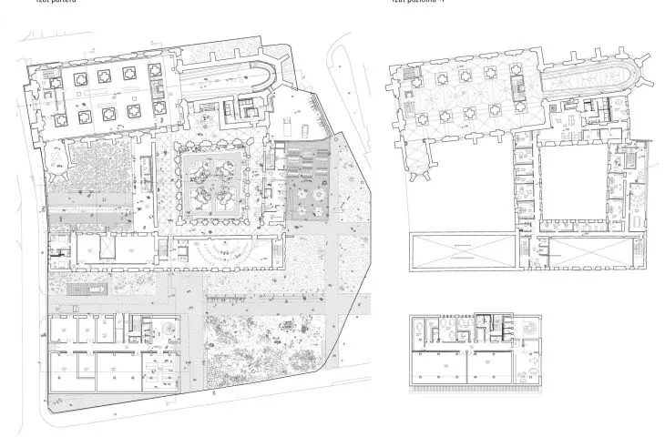 projections - first floor and level +1