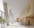 Interior according to the winning design 