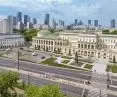 Bank Square in Warsaw after changes