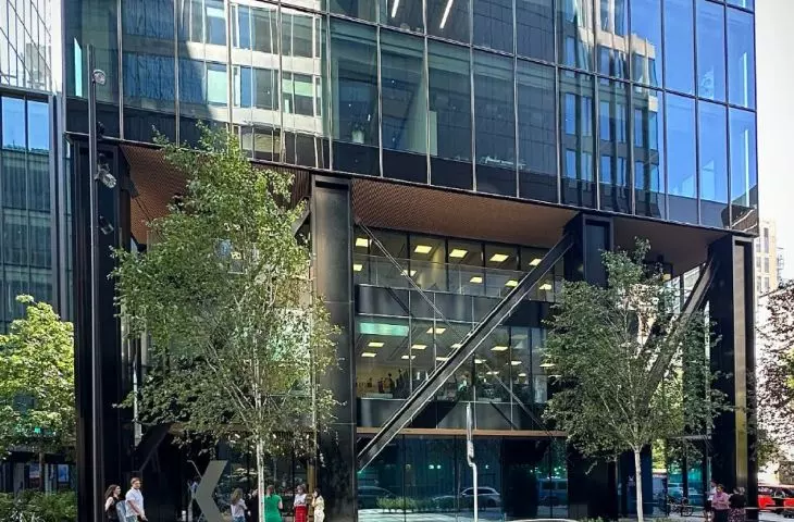 Architects focused on the first floor experience, the space of the user's first encounter with the building