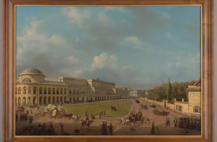 Plac Bankowy w 1833