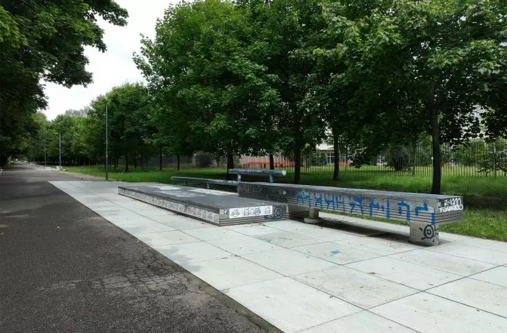 Skatespot park Pole Mokotowskie, Warszawa