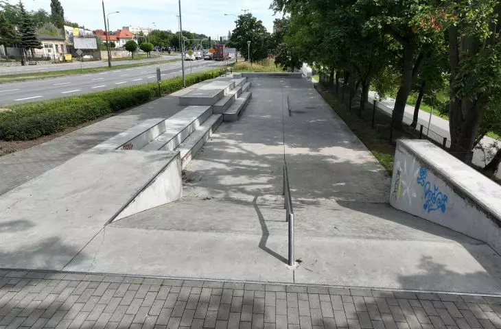 Skatepark Gniezno nad jeziorem