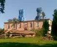 Dawidy mansion during renovation works in 2009-2014