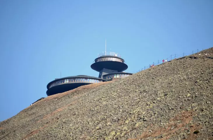 High Altitude Meteorological Observatory on Sněžka Mountain