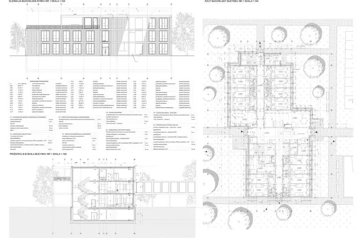elevation, projection
