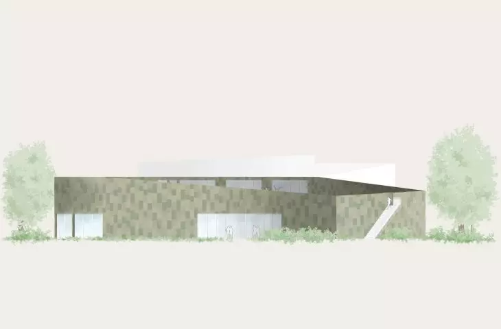 south elevation