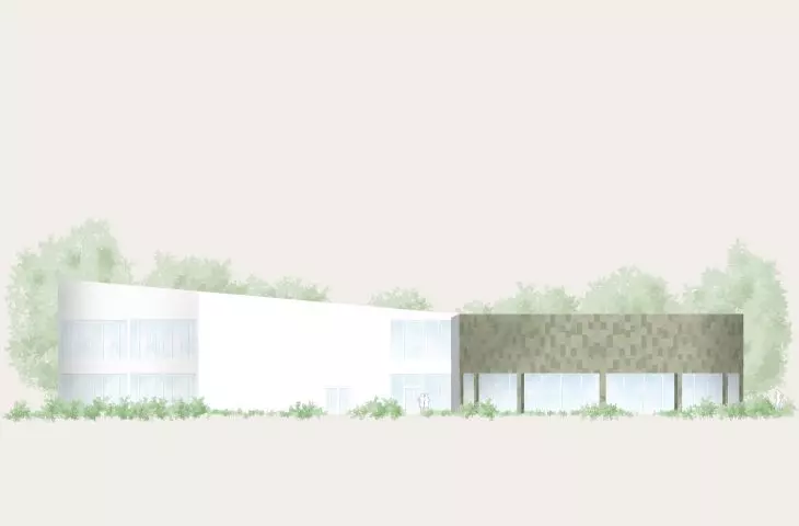 west elevation