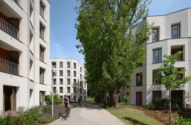 Solna 6 residential complex, Poznan, designed by JEMS Architekci