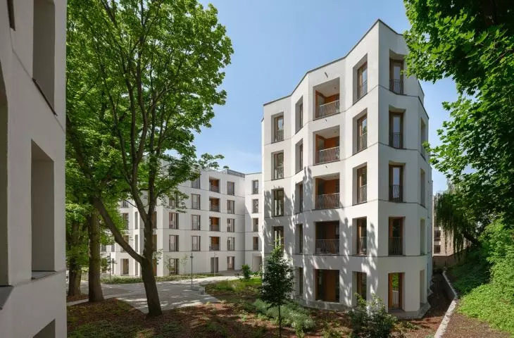 zespół mieszkalny Solna 6, Poznań, proj. JEMS Architekci