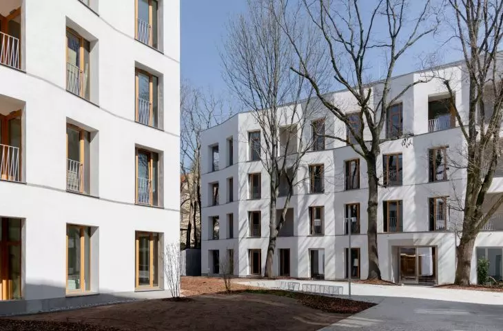 Solna 6 residential complex, Poznan, designed by JEMS Architekci