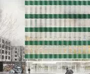 Die Macherei office building in the heart of Berlin's Kreuzberg