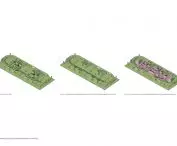 ideogram of the transformation of the first floor