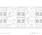 plan of the repetitive floor of the office building