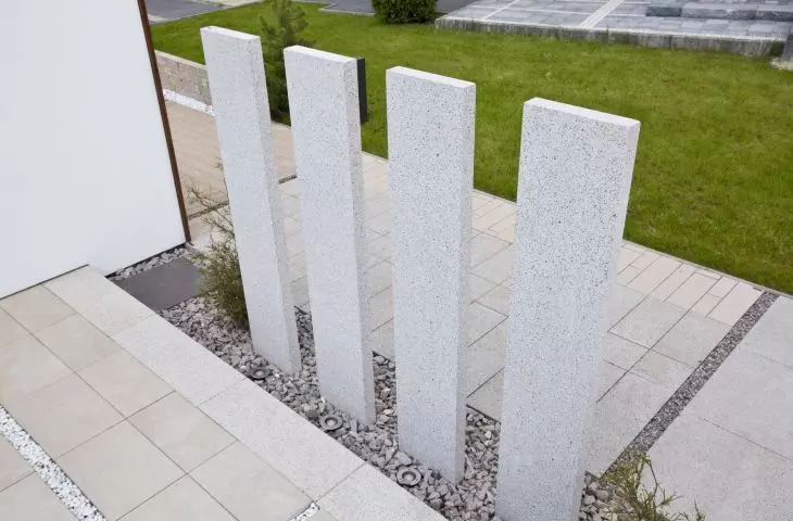 Ściany Abakus w aranżacji posesji i ogrodzenia