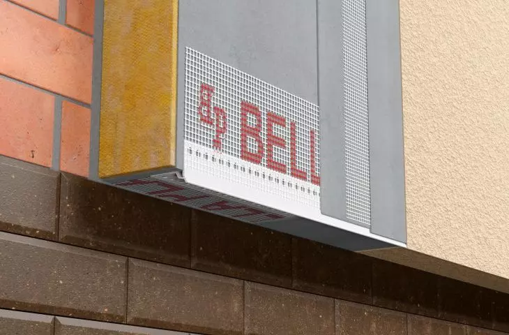  BP14 LUX - drip moulding installation Bella Plast