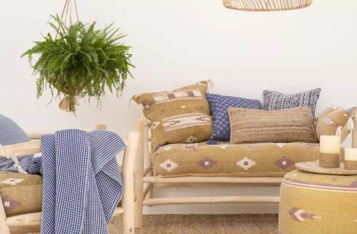 Inspired by Mexico, natural colors
