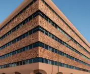 The HUB26 office complex sends a clear signal that the city's transformation can take place in a responsible and balanced manner