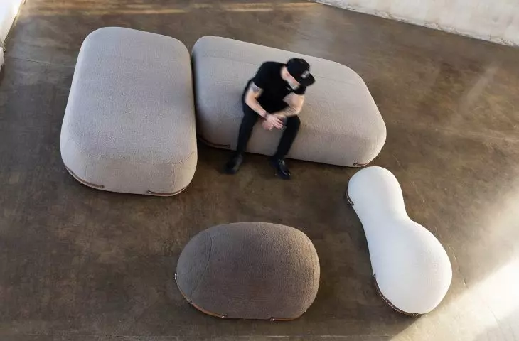 Delicious Concept modular sofa SEEX, designed by Andrzej Burawski