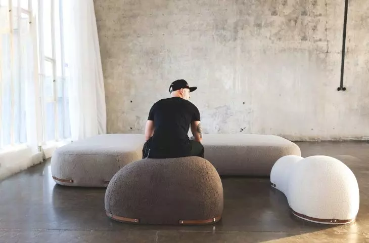 Delicious Concept modular sofa SEEX, designed by Andrzej Burawski