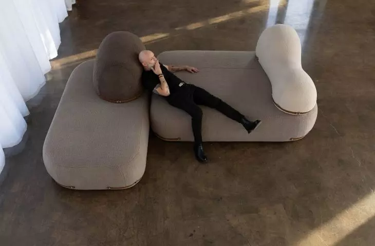 Delicious Concept modular sofa SEEX, designed by Andrzej Burawski
