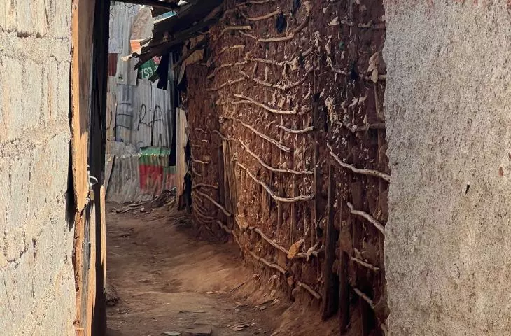 Dzielnica Kibera w Nairobi