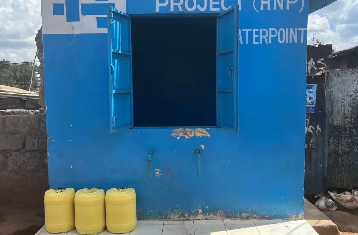 Dzielnica Kibera w Nairobi