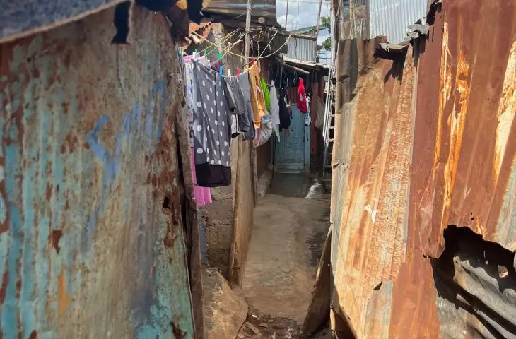 Dzielnica Kibera w Nairobi