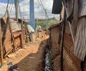 Dzielnica Kibera w Nairobi