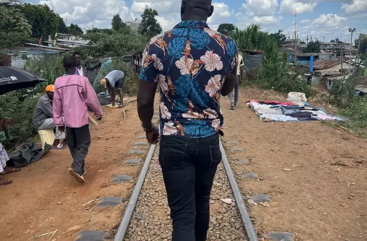 Dzielnica Kibera w Nairobi