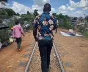 Dzielnica Kibera w Nairobi