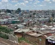 Dzielnica Kibera w Nairobi