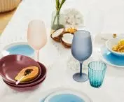 Inspiracje Meksykiem, kolory w jadalni