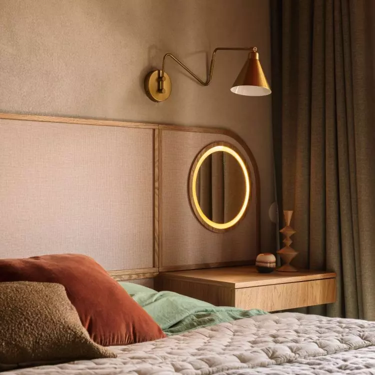 The interior of a Krakow apartment