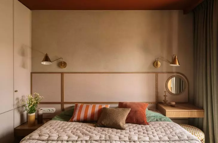 The interior of a Krakow apartment