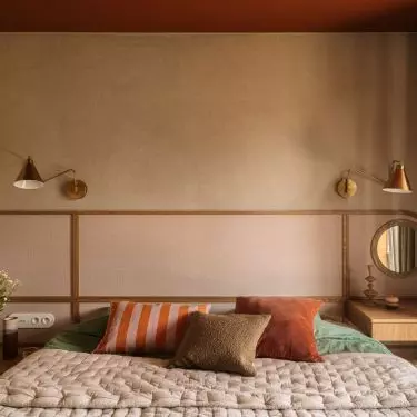 The interior of a Krakow apartment
