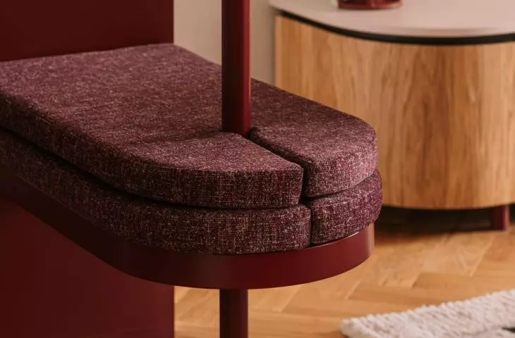 The interior of a Krakow apartment