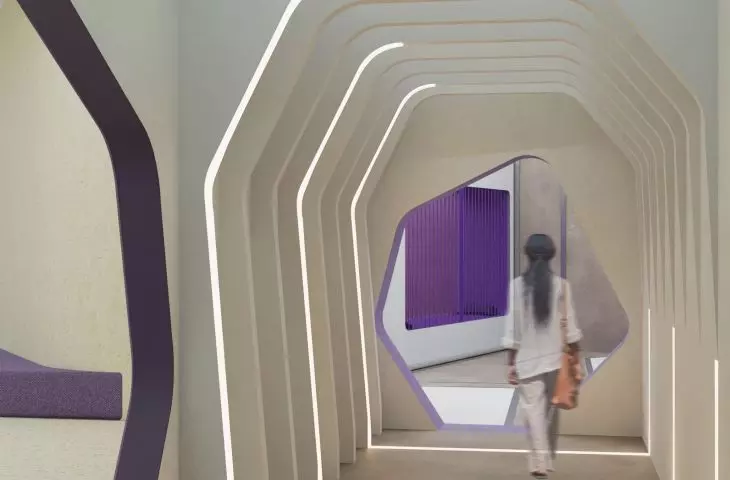 korytarz czytelni powieści science-fiction