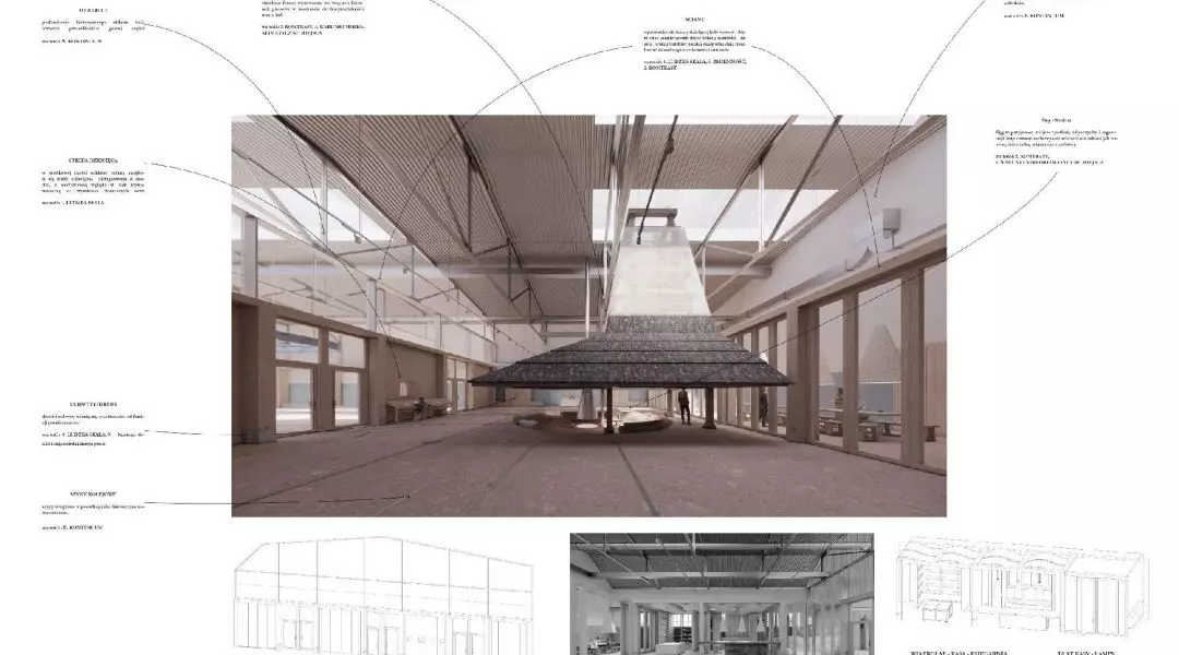 I Nagroda, proj.: PROLOG, Anna Orłowska, Aleksandra Majdzik-Cisowska