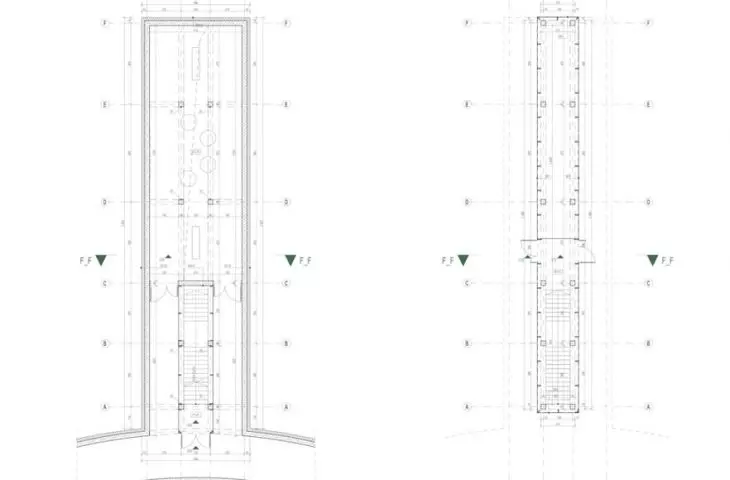 basement and first floor plan
