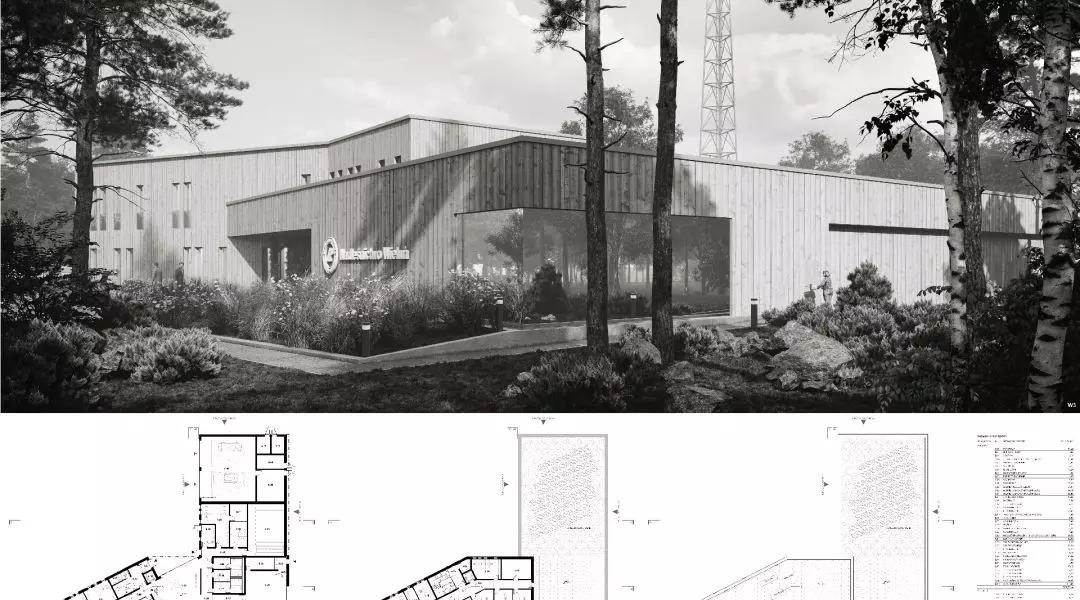 II Nagroda, proj.: BCM Architekci