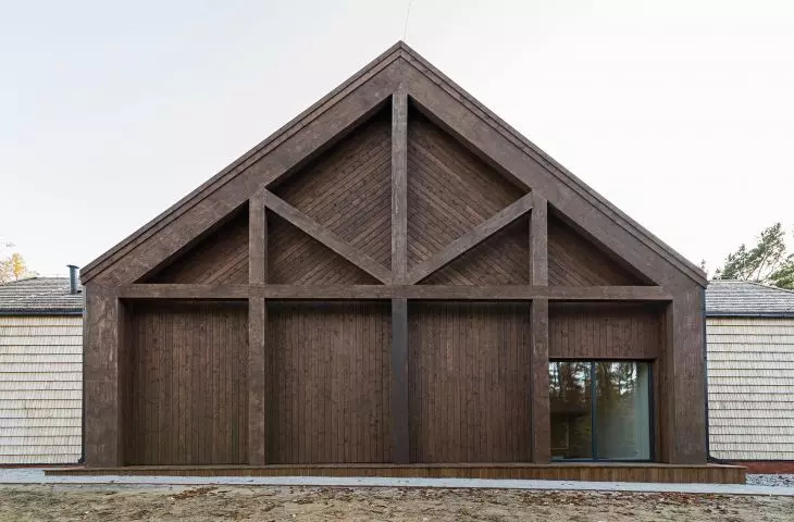 Wood Promotion Center, made of wood