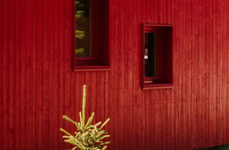 the layout of the rooms flowed out the layout of the windows