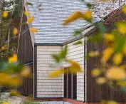Wood Promotion Center, shingled roof
