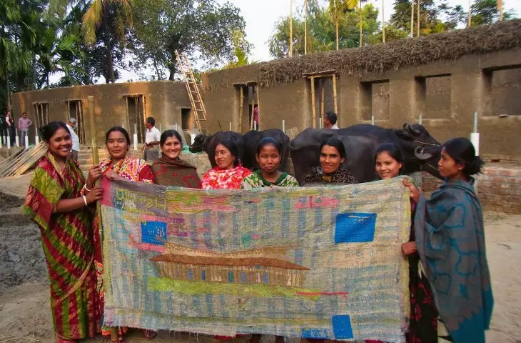 proud authors of embroideries, which are made in the center of Anandaloy