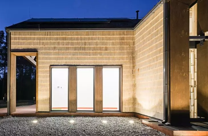 Wood Promotion Center, facade
