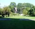 Ogród przy kościele Karmelitów w Krakowie