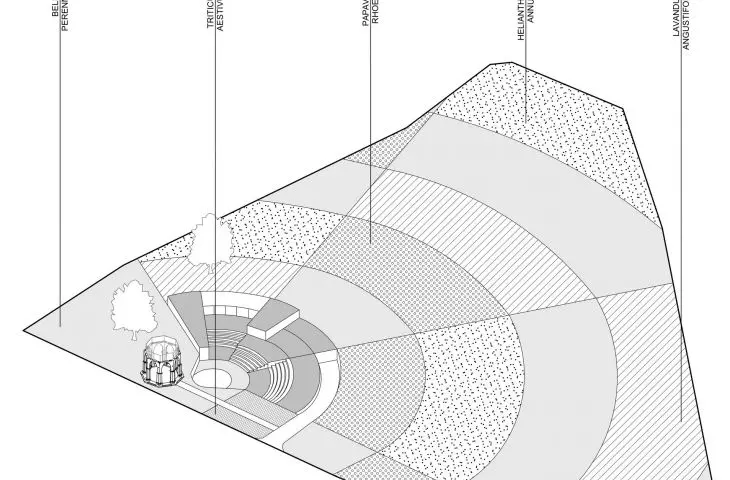 plot axonometry - diagram