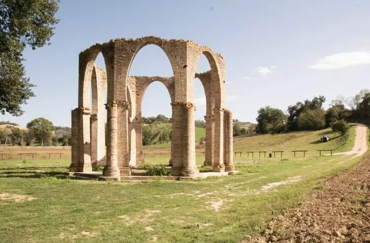 temple in ruins
