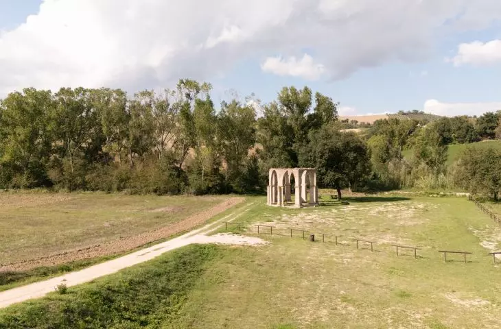 widok na teren objęty projektem